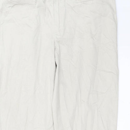 Mango Womens Beige   Trousers  Size 10 L26 in