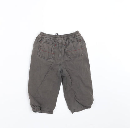 Cherokee Boys Grey   Jogger Trousers Size 9-12 Months