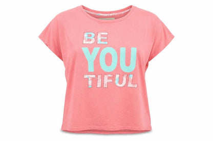 Matalan Womens Pink Solid  Top Pyjama Top Size 12  - beyoutiful