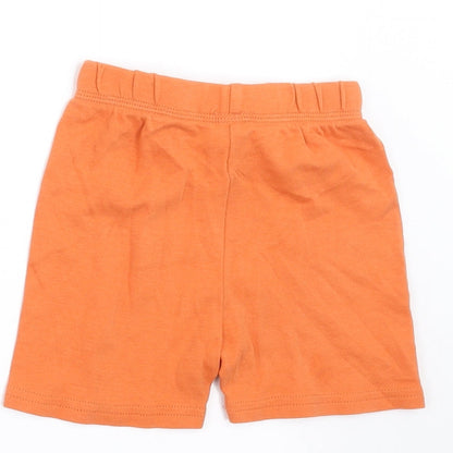 George Baby Orange    Trousers Size 9-12 Months  - shorts
