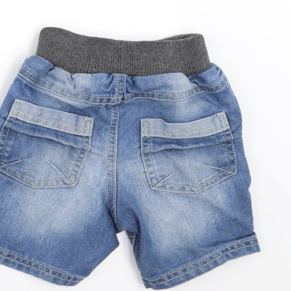George Boys Blue  Denim  Trousers Size 18-24 Months  - shorts