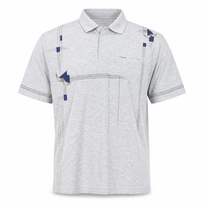 Hoang Mens Grey    T-Shirt Size M