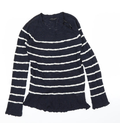 Womens UK Size 10 Dorothy Perkins Blue Pullover Jumper