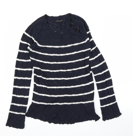 Womens UK Size 10 Dorothy Perkins Blue Pullover Jumper