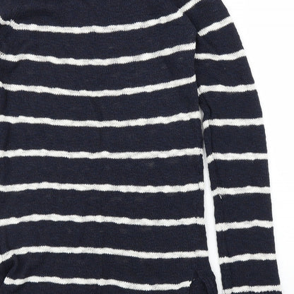 Womens UK Size 10 Dorothy Perkins Blue Pullover Jumper