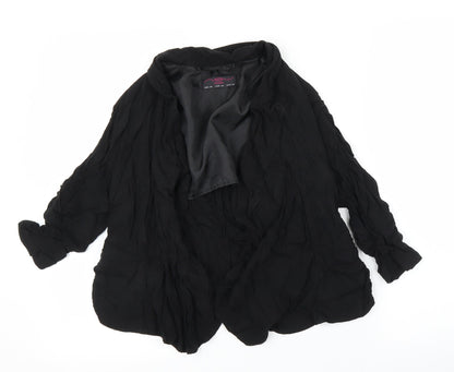 Womens UK Size 12 New Look Black Cardigan Jumper