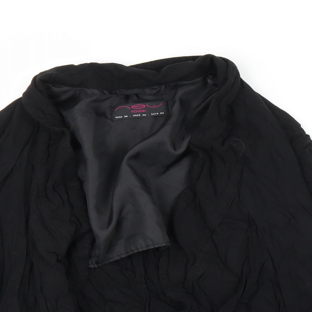 Womens UK Size 12 New Look Black Cardigan Jumper