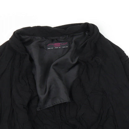 Womens UK Size 12 New Look Black Cardigan Jumper