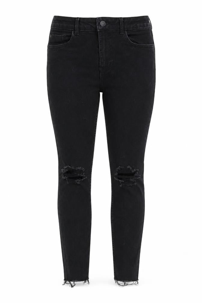 Womens UK Size 10 New Look Regular Fit Skinny Black Jeans