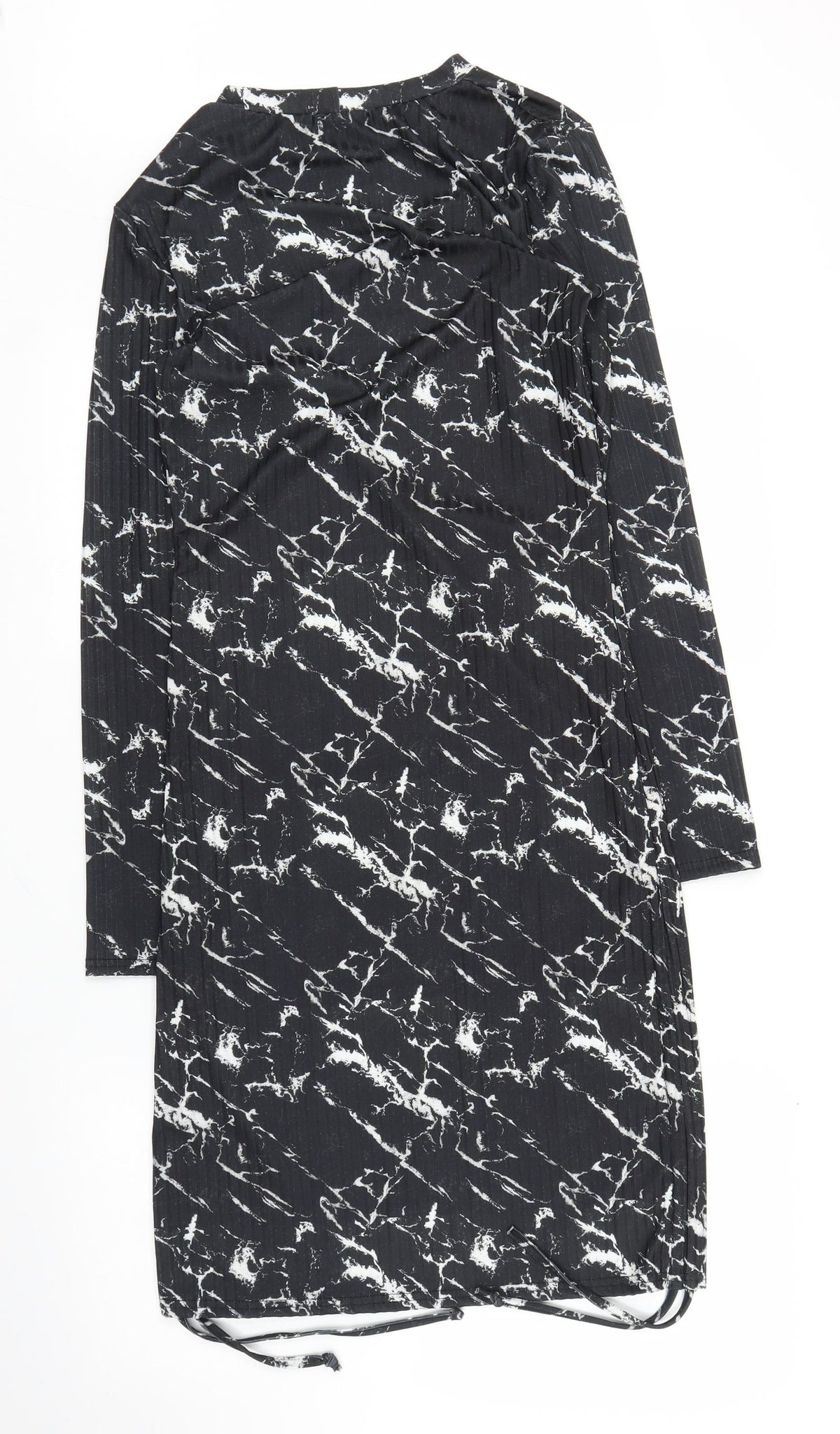 Vivichi Womens Black Tie Dye  A-Line  Size M