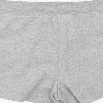 Papaya Womens Grey   Cut-Off Shorts Size 8