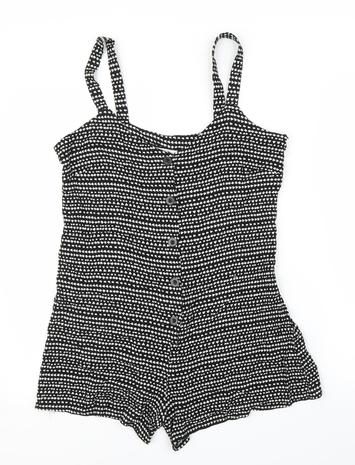 Primark Womens Black   Romper One-Piece Size 8