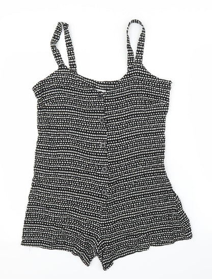 Primark Womens Black   Romper One-Piece Size 8