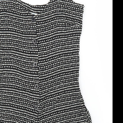 Primark Womens Black   Romper One-Piece Size 8