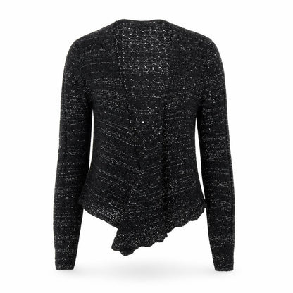 Xited Womens Black   Cardigan Jumper Size S