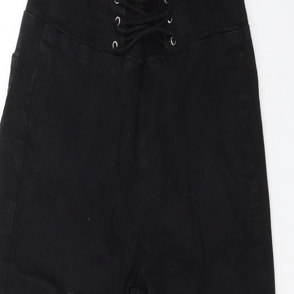 Topshop  Womens Black  Denim Skinny Jeans Size 28