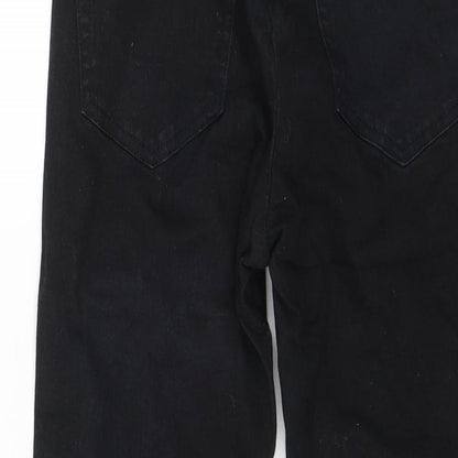 Topshop  Womens Black  Denim Skinny Jeans Size 28