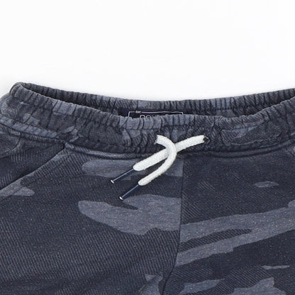 NEXT Boys Black Camouflage  Sweat Shorts Size 3 Years