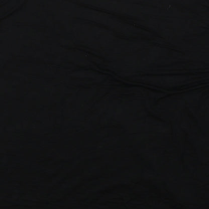 Boohoo Womens Black   Basic T-Shirt Size 12