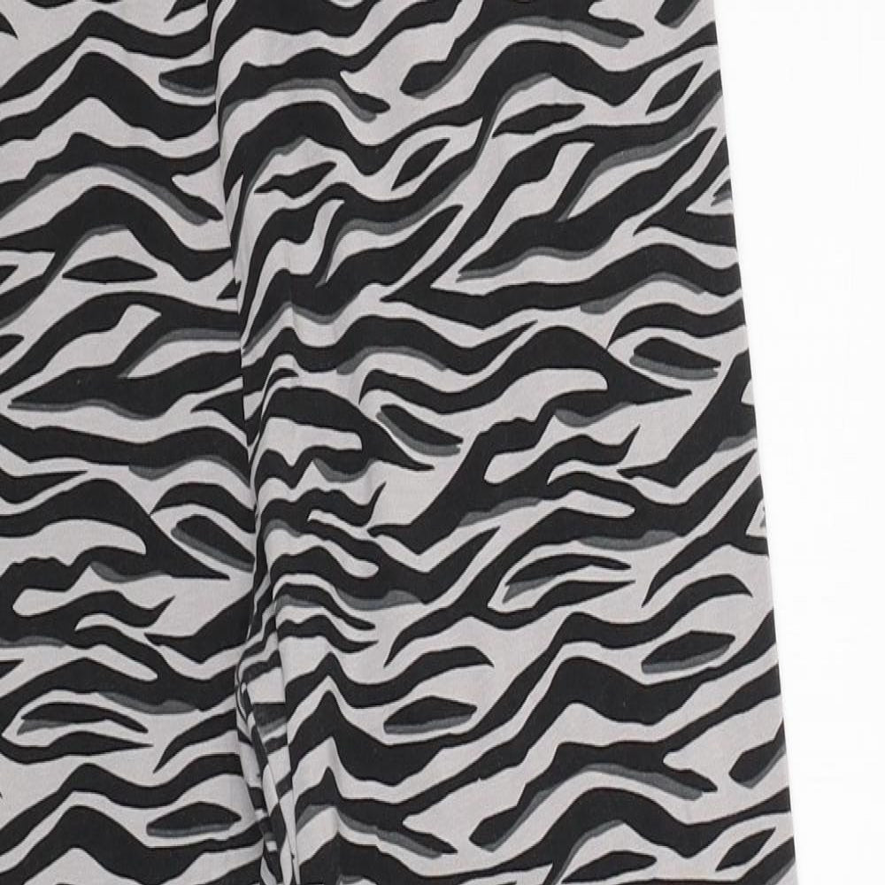 George Girls Grey Animal Print  Sweatpants Trousers Size 13-14 Years