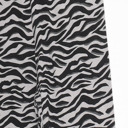 George Girls Grey Animal Print  Sweatpants Trousers Size 13-14 Years