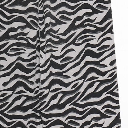 George Girls Grey Animal Print  Sweatpants Trousers Size 13-14 Years