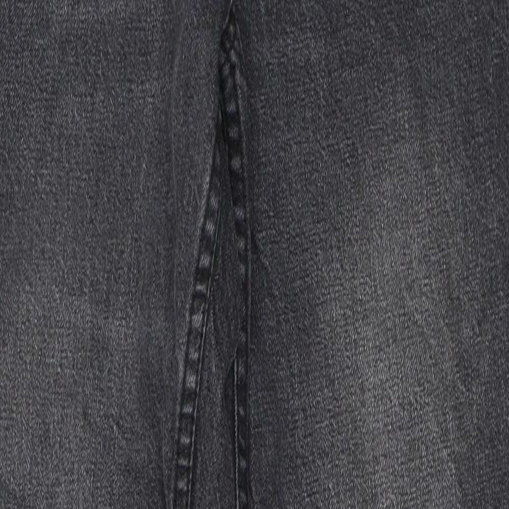 Red Herring Womens Black  Denim Mom Jeans Size 30 L27.5 in