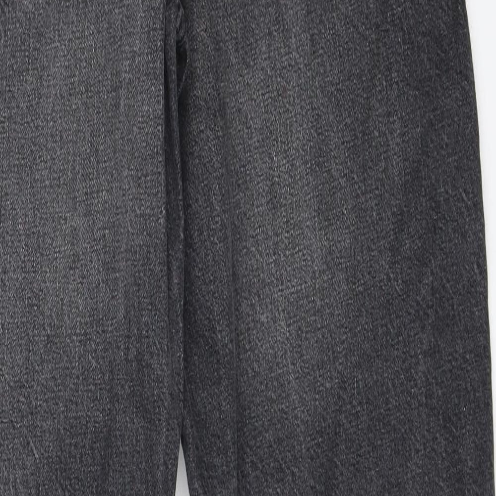 Red Herring Womens Black  Denim Mom Jeans Size 30 L27.5 in