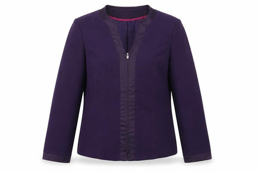 Womens UK Size 18 Bonmarché Regular Purple Blazer