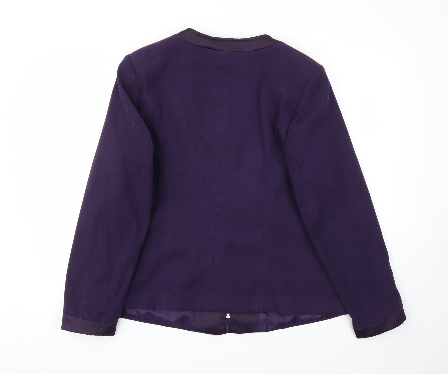 Bonmarché Womens Purple   Jacket Blazer Size 18