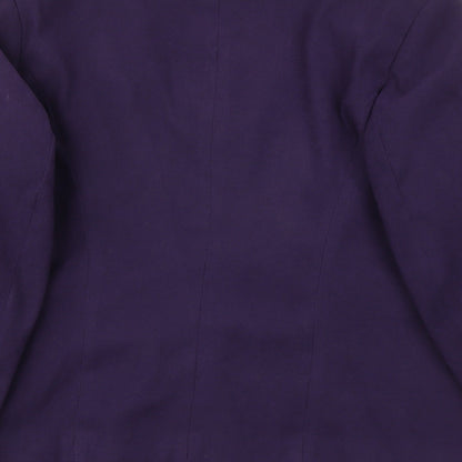 Bonmarché Womens Purple   Jacket Blazer Size 18