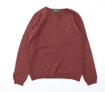 Equorian Mens Red   Pullover Sweatshirt Size M