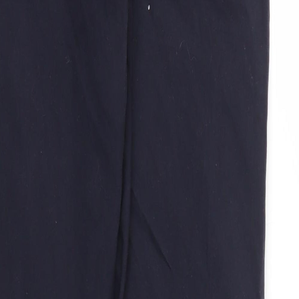 Womens UK Size 12 H&M Regular Fit  Blue Trousers