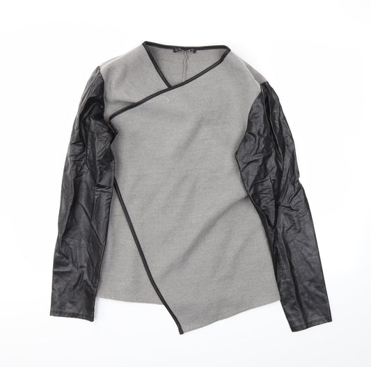 Quiz Womens Grey   Jacket  Size 10