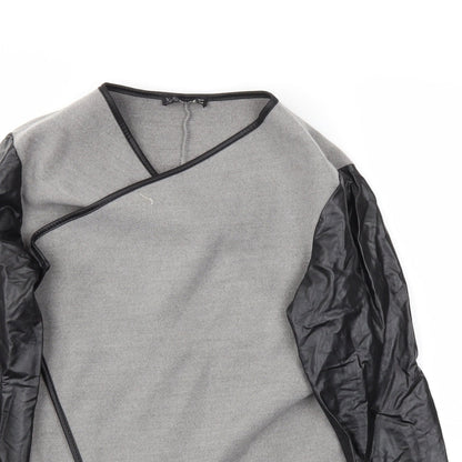 Quiz Womens Grey   Jacket  Size 10