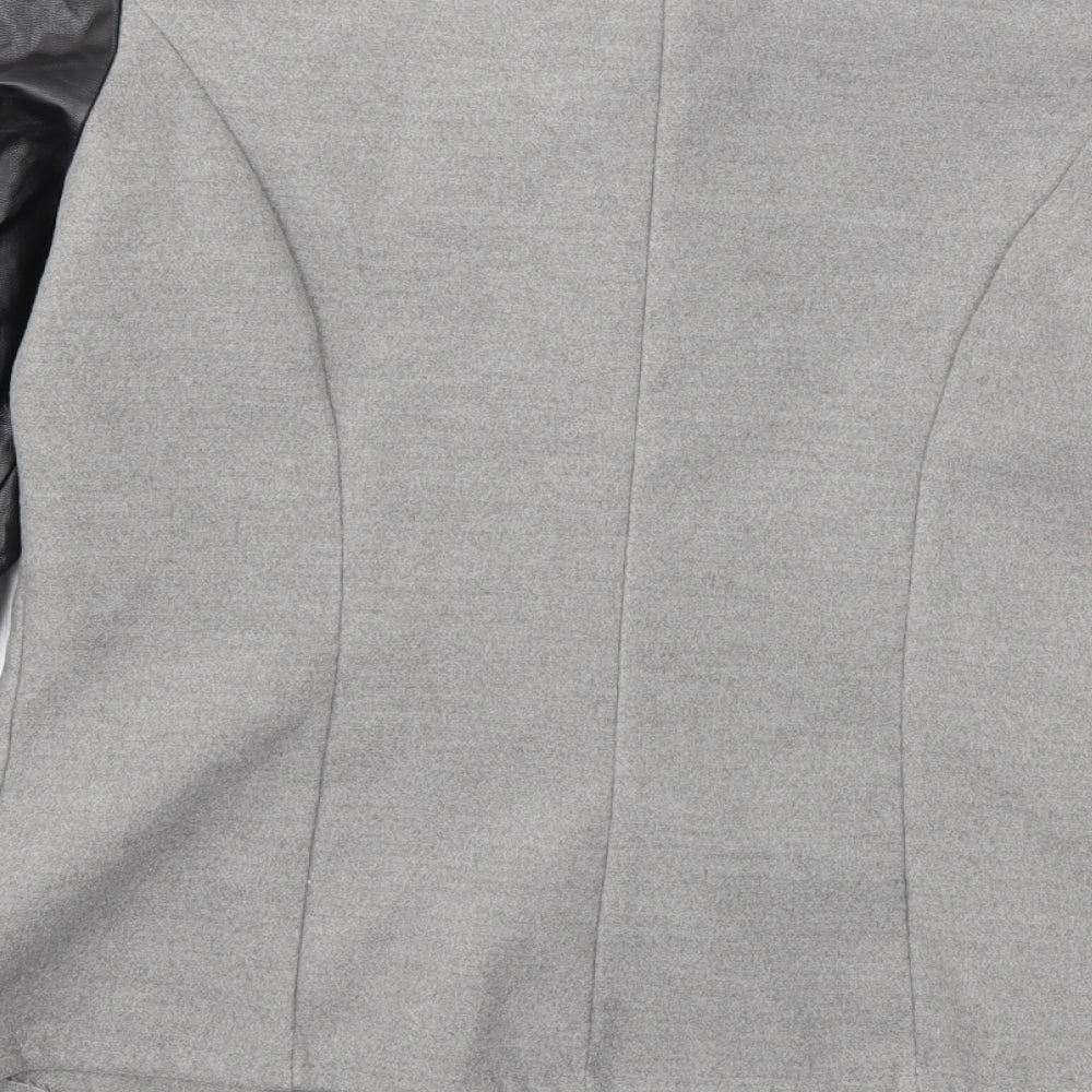 Quiz Womens Grey   Jacket  Size 10