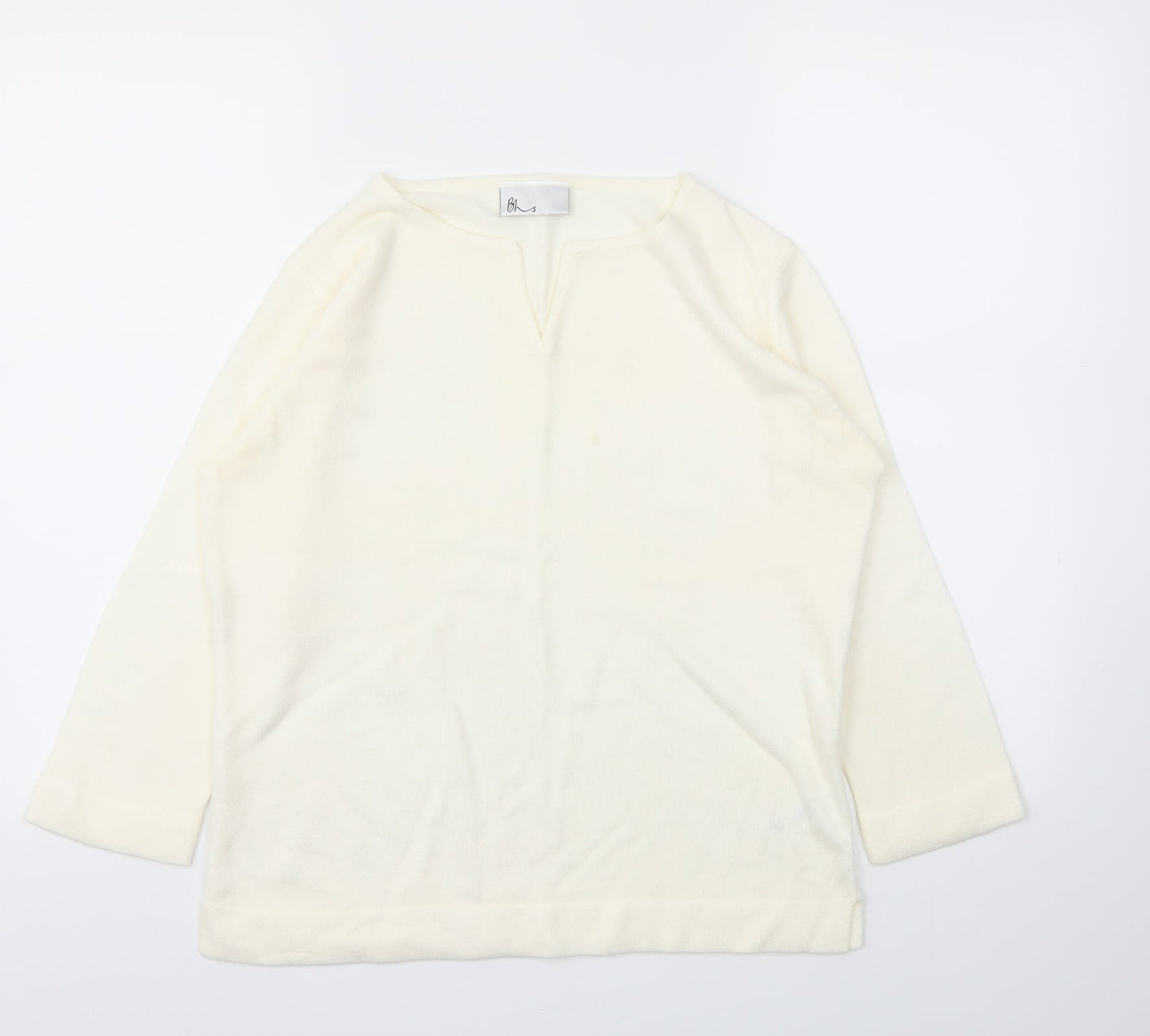 Womens UK Size 14 BHS Ivory Pullover Jumper