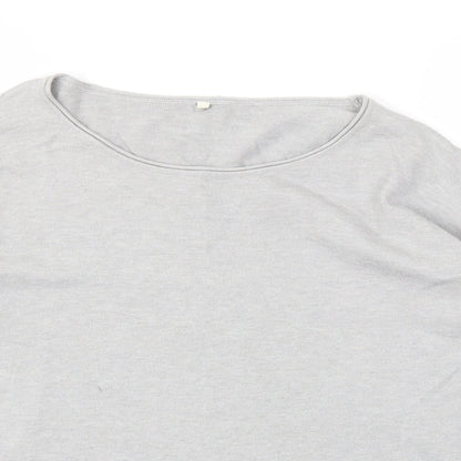 Womens UK Size M Preworn Grey Pullover Jumper