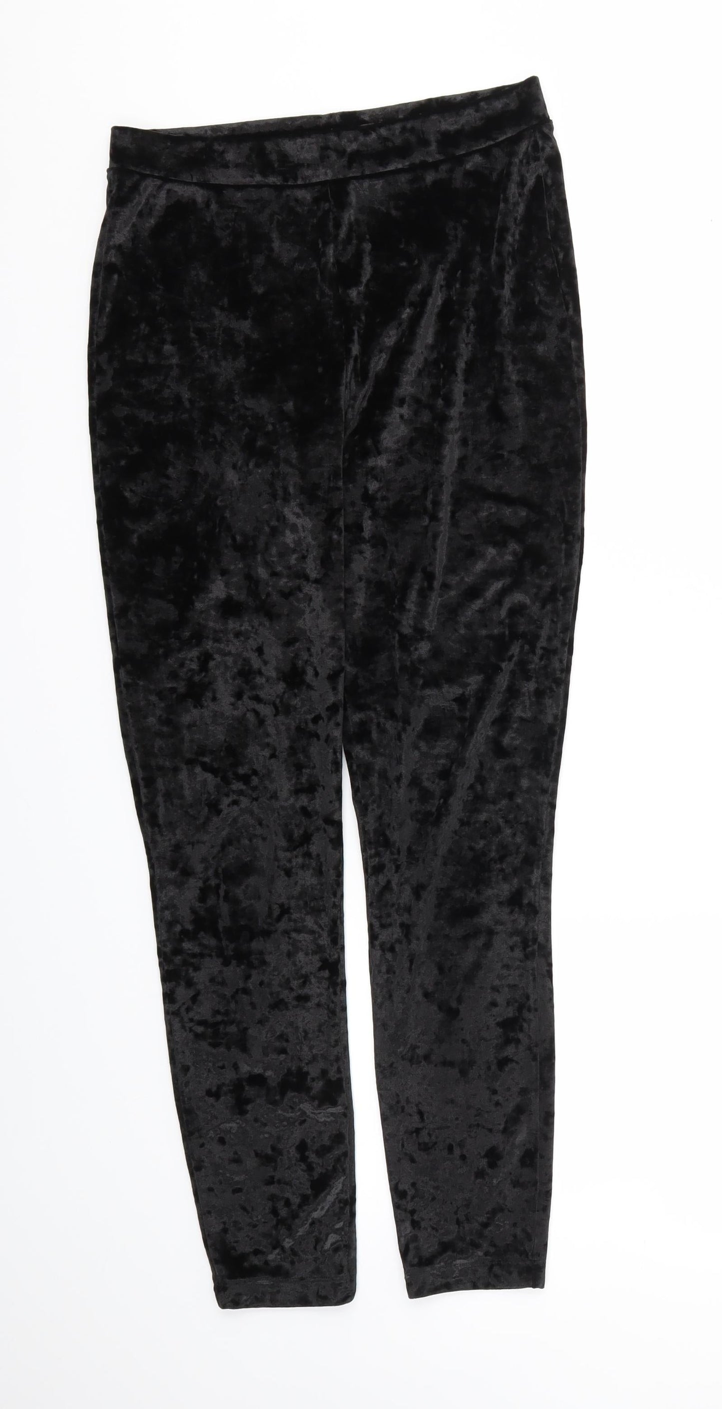 Womens UK Size 12 NEXT Regular Fit Jegging Black Trousers