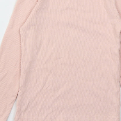NEXT Girls Pink   Basic T-Shirt Size 7 Years