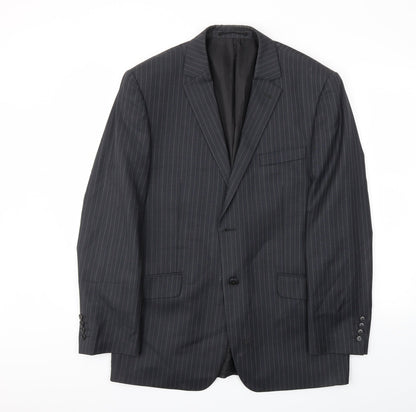 Mens UK Size 42 French Connection Regular Grey Suit Jacket
