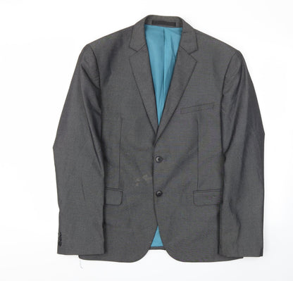 Mens UK Size 42 M&S Regular Grey Suit Jacket