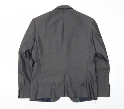 Mens UK Size 42 M&S Regular Grey Suit Jacket