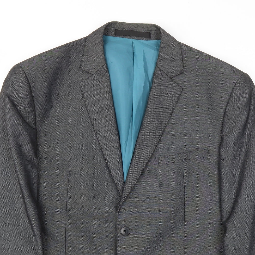 Mens UK Size 42 M&S Regular Grey Suit Jacket