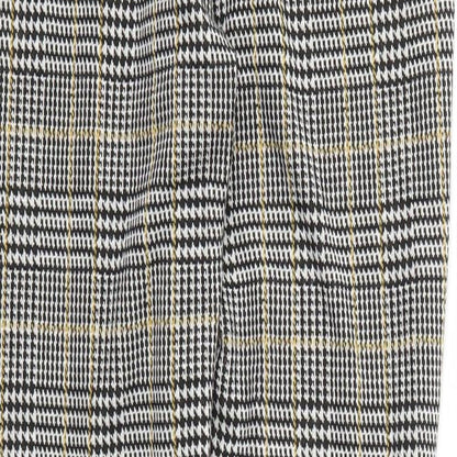 Select Womens Grey Check  Trousers  Size 8 L29 in