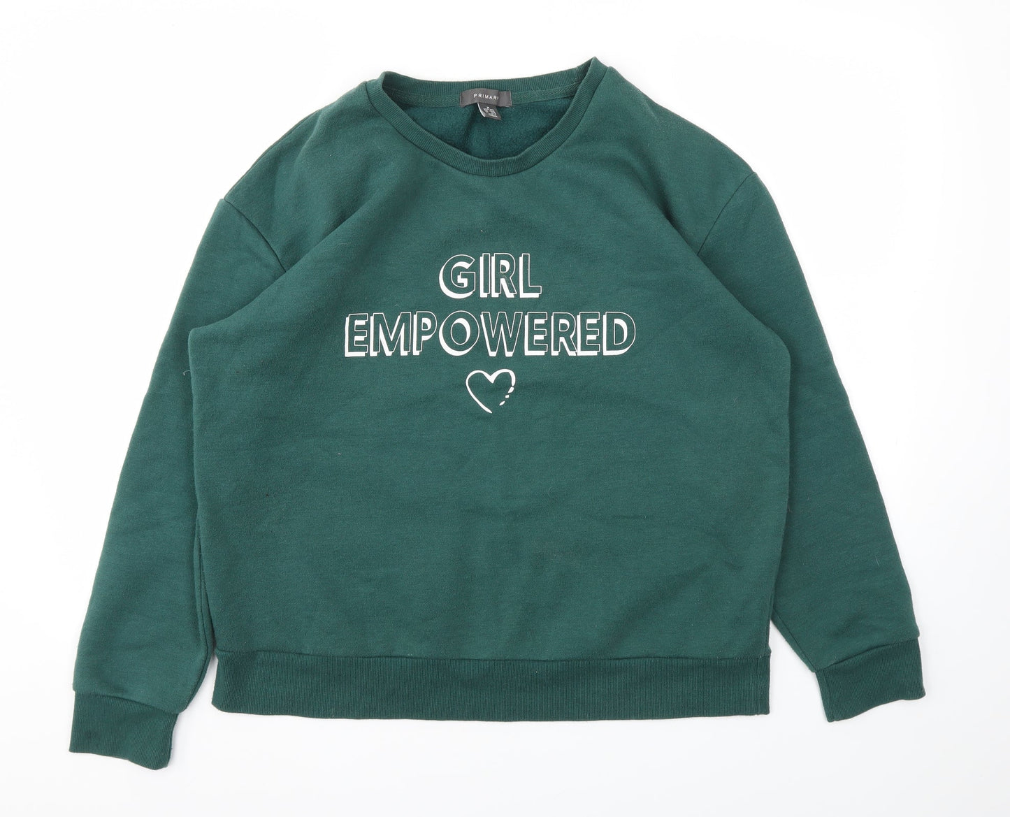 Primark Womens Green   Shrug Jumper Size M