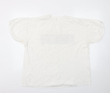 Blonde + Blonde Womens White   Basic Polo Size 16