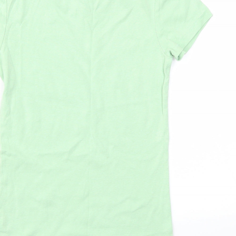TU Womens Green   Basic T-Shirt Size 8