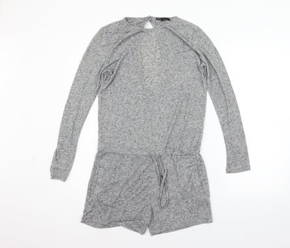Moss Copenhagen Womens Grey   Jumpsuit One-Piece Size S
