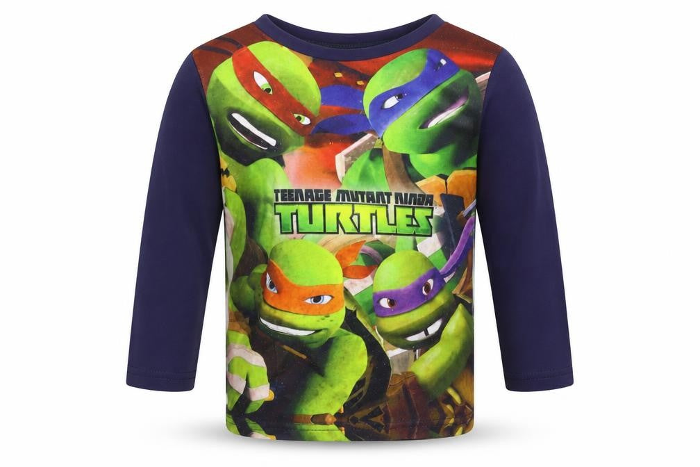 George Boys Black   Basic T-Shirt Size 3-4 Years  - Ninja Turtle